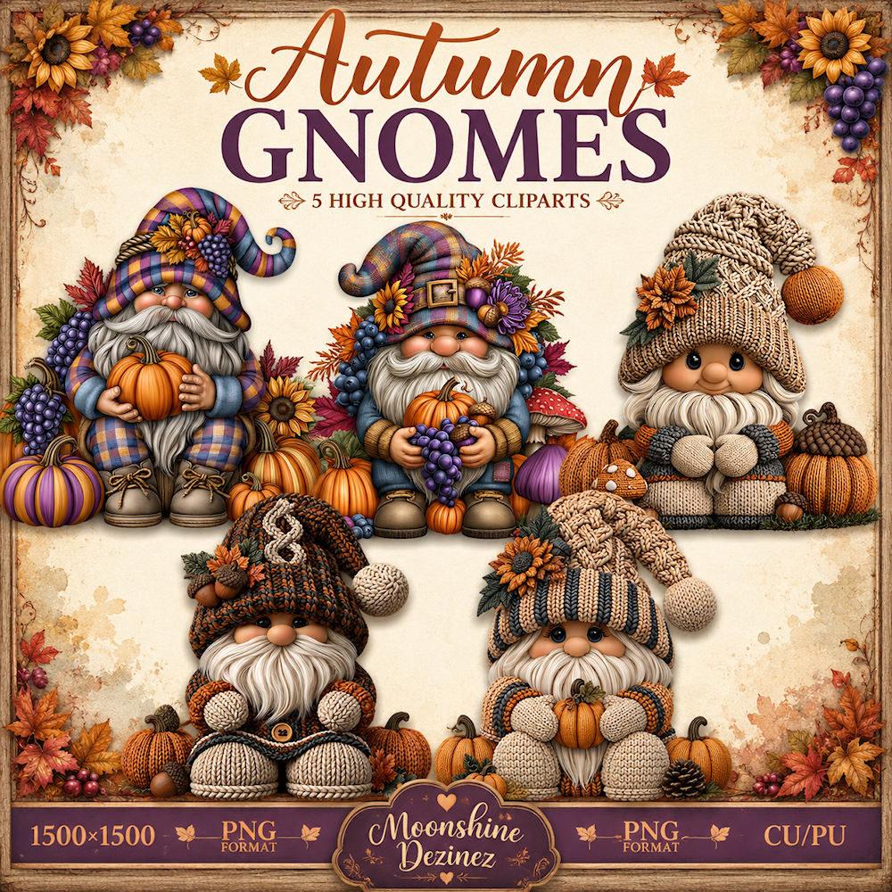 (image for) MD-Ai CU Autumn Gnomes